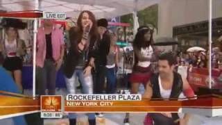 Miley Cyrus Party In The USA  Live  The Today Show [upl. by Menzies384]