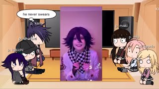 past danganronpa react to kokichi part 2 saiouma  read description  ♡Commoners Coffee♡ [upl. by Ennirroc522]