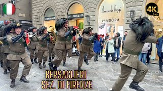 Musical Soldiers on the Move in Florence Sezione di FIRENZE 4k travelandfun travel italy viral [upl. by Ojibbob]