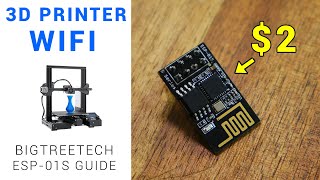 Add wifi to your Bigtreetech mainboardtouchscreen  ESP01S guide [upl. by Lyford]