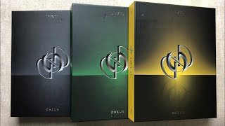 ♡Unboxing ONEUS 원어스 1st Studio Album DEVIL Black Green amp Yellow Version♡ [upl. by Oidiple796]