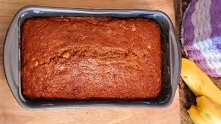 Perfectly Moist and Soft BANANA BREAD Recipe [upl. by Tirma130]