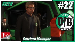 FC24 CARRIÈRE MANAGER AVEC LE VFB LUBECK 22 MANAGER DU MOIS 🟢⚪⚫🤵🏆🥇 ❕ [upl. by Kev]