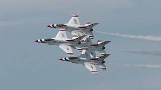 Air Force Thunderbirds  Fast amp Low  Cleveland National Air Show 2023 [upl. by Sifan714]