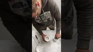 Erbauer paint sprayer Screwfix Part 1 paint prep [upl. by Schmidt]