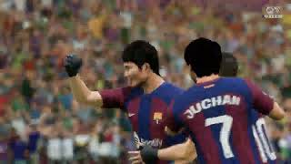 FC 24 FC Barcelona Career Mode Episode 5 FC Barcelona vs Cadiz CF [upl. by Epilif]