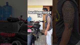 Ducati Hypermotard 796 Full System Exhaust 🔥 automobile ducati hypermotard superbike bikers [upl. by Redmund]