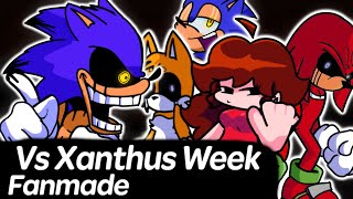 Vs Xanthus Remastered Fanmade Week  Friday Night Funkin [upl. by Ohl697]