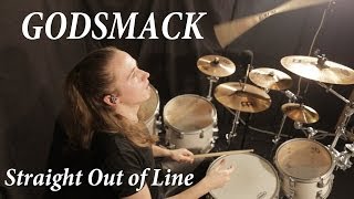 Godsmack  Straight out of line Drum cover by Vlad [upl. by Anneirb303]