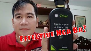 DEXE HAIR SHAMPOO ANTI HAIR LOSS ANTI HAIR FALL INITIAL REVIEW [upl. by Annaig]