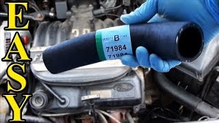 How to Replace a Radiator Hose Upper and Lower [upl. by Weisberg91]