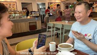 Kopitiam culture in Singapore [upl. by Ingra]