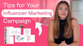 5 Tips for Your Influencer Marketing Campaign [upl. by Lenahc871]