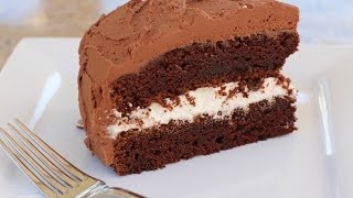 Sour Cream CHOCOLATE CAKE by Rockin Robin [upl. by Artemisa]