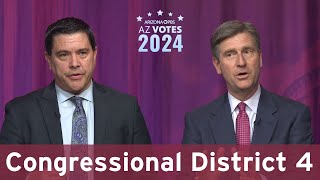 AZ Votes Debate Congressional District 4  October 14 2024 [upl. by Xanthe]