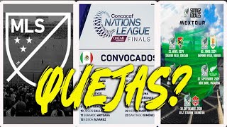 La MLS da pena en Concachampions Convocados al Tri MEX Tour en USA OTRA VEZ [upl. by Nnylarak]