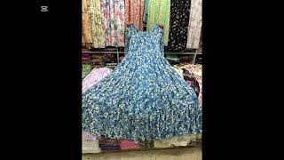 Jorjet Gown with flower print fashion beautiful gown dress handstichbd [upl. by Lierbag]