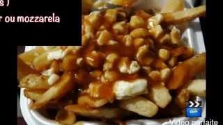 Poutine spécialité canadienne [upl. by Rabah591]