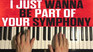 How To Play  Clean Bandit  Symphony Piano Tutorial Lesson [upl. by Anrahs]