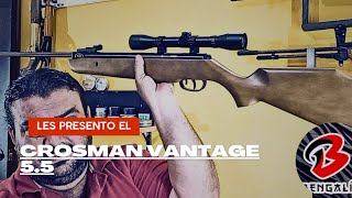 Reviw Crosman Vantage NP 55 una chulada de rifl3 [upl. by Eiggep878]