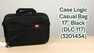 Розпаковка Case Logic Casual Bag 17 Black DLC117 3201434 [upl. by Nelaf]