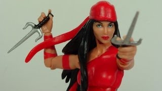 Marvel Universe Elektra Figure Review [upl. by Jedidiah]