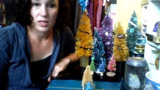 DIY Decorating a Bottle Brush Tree [upl. by Woolcott]