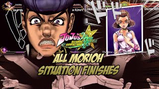 JoJos Bizarre Adventure All Star Battle  All Morioh SituationDramatic Finishes Reimis Alley [upl. by Kassab]