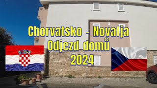 Chorvatsko 2024 3 díl  odjezd domů [upl. by Ydniw]