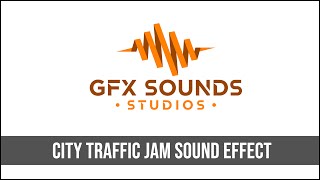 City Traffic Jam Sound Effect [upl. by Attelocin182]