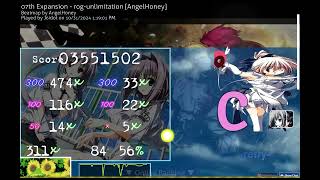 the new osu rework is INSANE  rogunlimitation DT 399PP 5 MISS [upl. by Okomot]