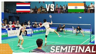 CHIRAG SENDRUV RAWAT 🇮🇳 VS SOTHONTRIKANJEE🇹🇭INTERNATIONAL BADMINTON CHALLENGE RAIPUR 2023 [upl. by Aciret]