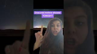 Draconid meteor shower in the UK tonight yazhub astrology meteorshower draconid space news uk [upl. by Sherilyn540]