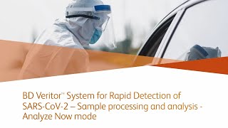 BD Veritor™ System Sample processing  Analyze Now mode [upl. by Marcella]