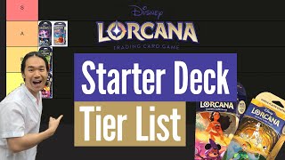 Ranking the Best Lorcana Starter Decks [upl. by Perrie]