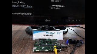 WADH5 CVBS output  Windows 10 IoT Core1709 Ver [upl. by Ahse]