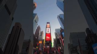 Sunrise at Times Square [upl. by Limbert]