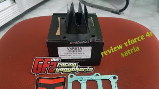 vforce 4r satria 2tak review unboxing [upl. by Bracci]