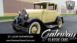 1931 Ford Model A Gateway Classic Cars St Louis 9634 [upl. by Ilegna]