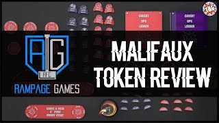 Malifaux Token Review Rampage Games [upl. by Renita]