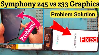 Symphony z45 vs z33 Graphics Problem solution milonvai [upl. by Ennoira]