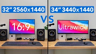 32” 1440p vs 34” 1440p Ultrawide Which One Is The Best For You [upl. by Inaniel881]