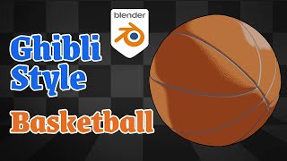 GhibliStyle Basketball Blender Tutorial [upl. by Forsta]