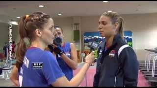 Milena Rasic steals the show during the Stevanovics interview [upl. by Darrow287]