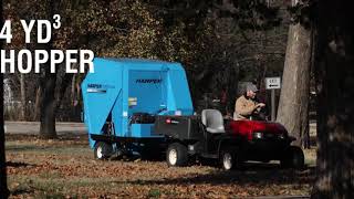 Clear Leaves And Debris With The Harper Turf TV40  Harper Turf  Powered By Harper Industries [upl. by Eliga374]