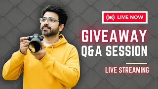 50mm Lens and Microphone GIVEAWAY  Kunal Malhotra [upl. by Cormac]