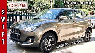 2022 New Maruti Suzuki Swift Facelift 🔥  ZXI Plus AMT  Detailed walkaround review amp OnRoad Price [upl. by Amalea]