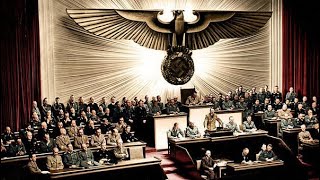 Adolf Hitler Speech in Color 1939 Reichstag Berlin [upl. by Locin]