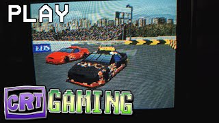 Andretti Racing for Sega Saturn CRT Gaming [upl. by Aylsworth]