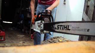 stihl MS880 with two man gear [upl. by Sandeep]